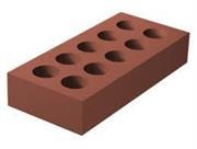 آجر 10 سوراخ سه طرف نما زرد و قرمز بسته بندی شده صادراتی  اصفهان